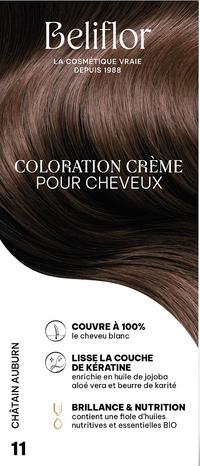 Coloration Crème 11 châtain auburn