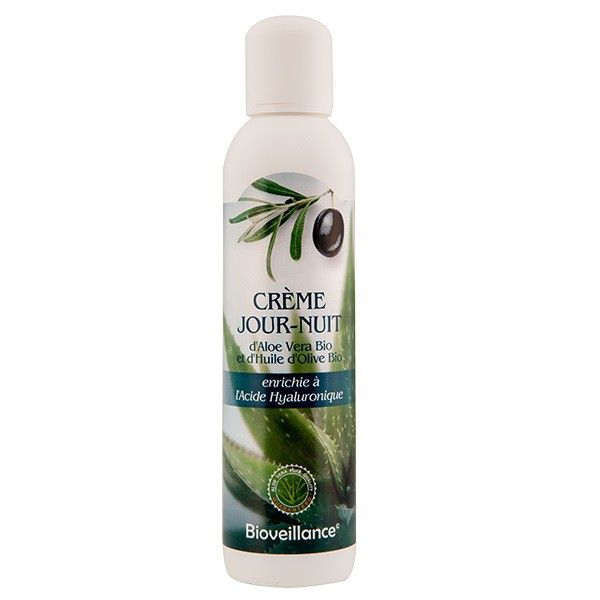 Crème jour/nuit aloé vera et acide hyaluronique