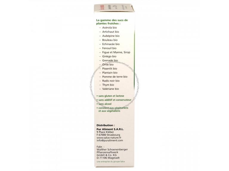 Plantain Suc frais Bio