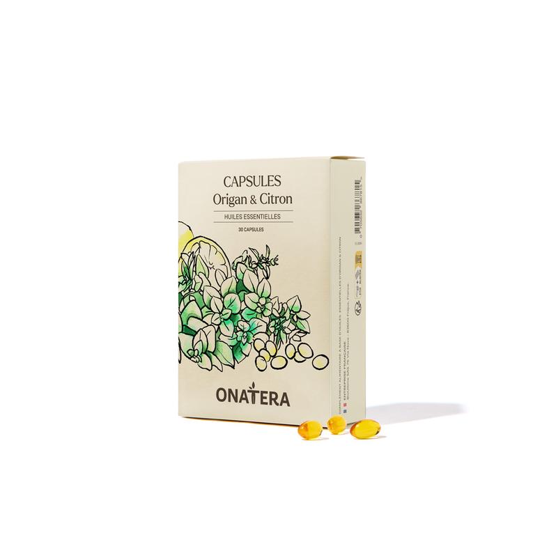 Capsules essentielles Origan & Citron