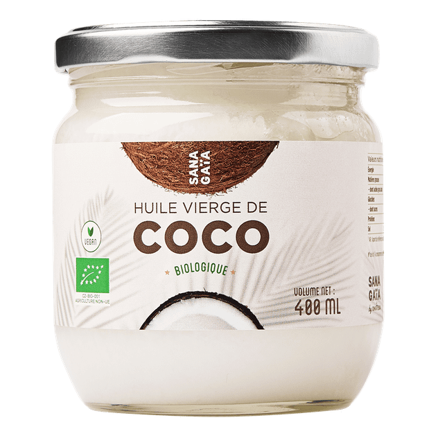 Huile vierge de coco Bio