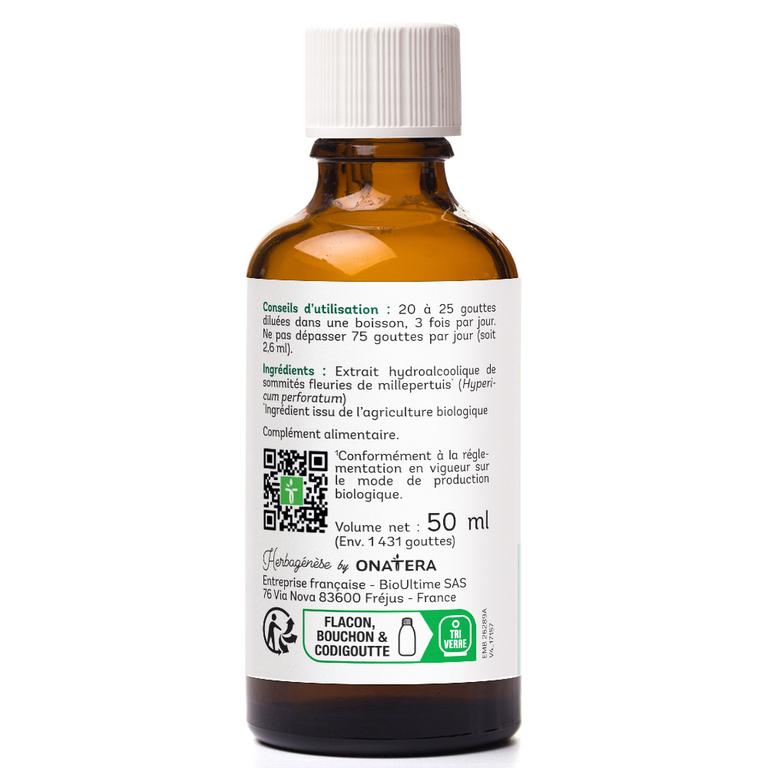 Millepertuis Bio Extrait de plante fraîche