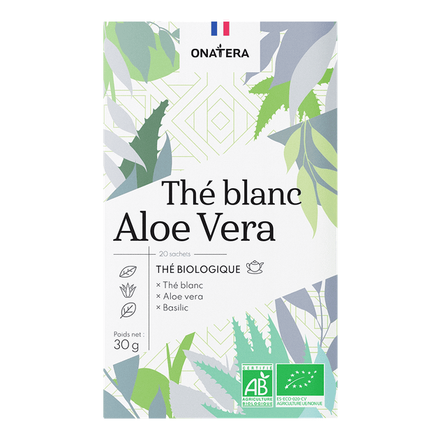 Thé blanc Aloe Vera Bio