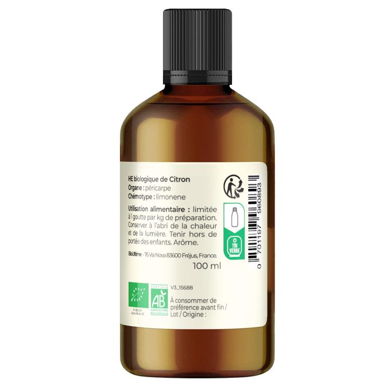 Huile essentielle Citron Bio