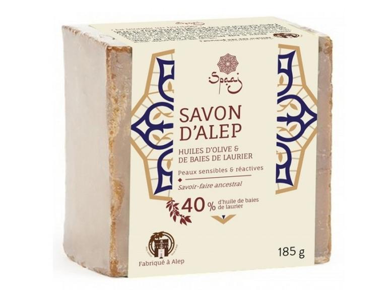 Savon d'Alep  40 % baies de laurier