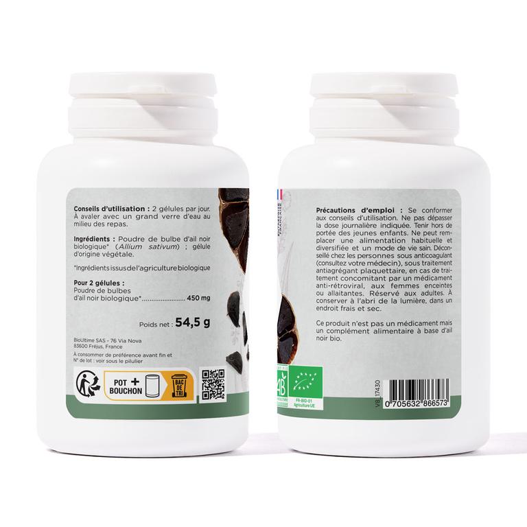Ail Noir Bio Fermenté