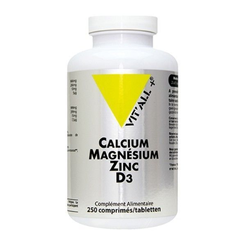 Calcium Magnésium Zinc Bisglycinate + D3