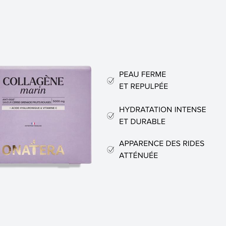 Collagène marin 5000 mg et acide hyaluronique