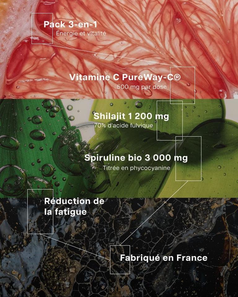 Pack vitalité & énergie