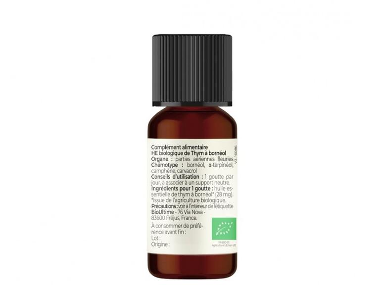 Huile essentielle Thym à bornéol Bio