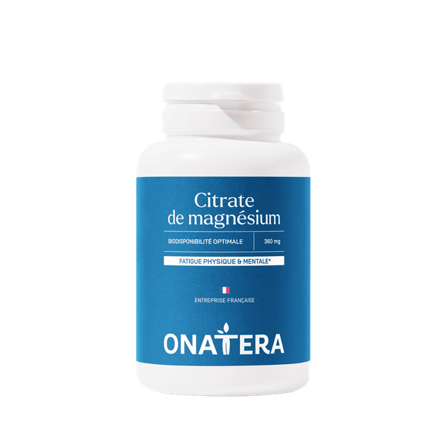 Citrate de magnésium 360mg