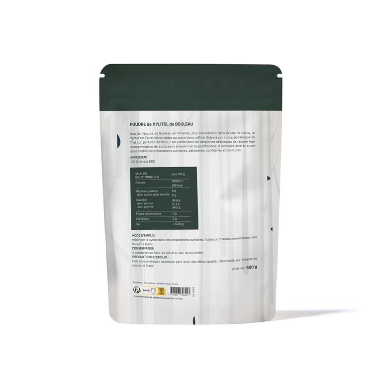 Xylitol en poudre sucre de bouleau