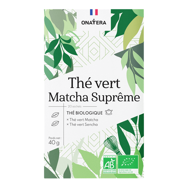 Thé vert Matcha Suprême Bio