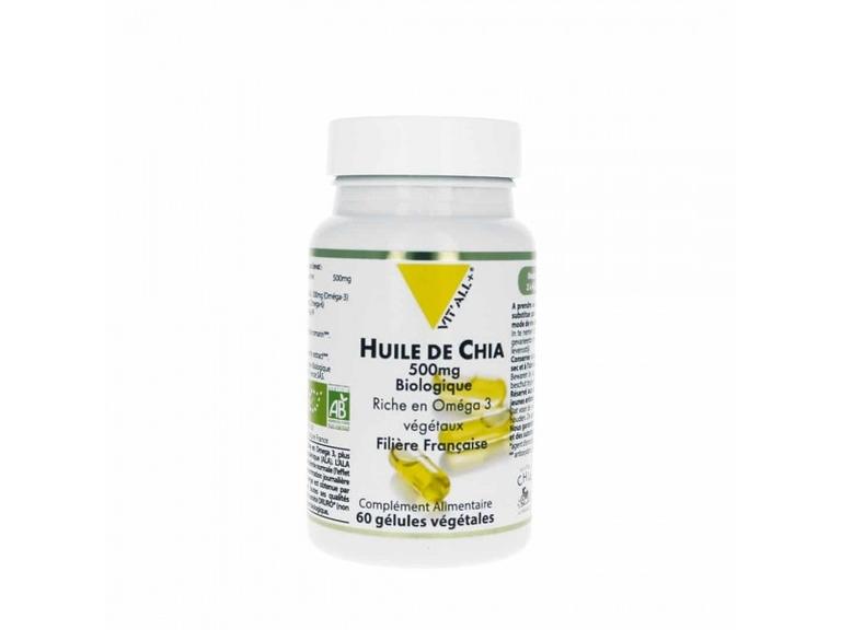 Huile de Chia Bio 500 mg