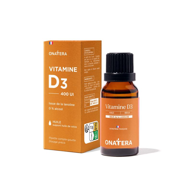 Vitamine D3 400 UI Huile