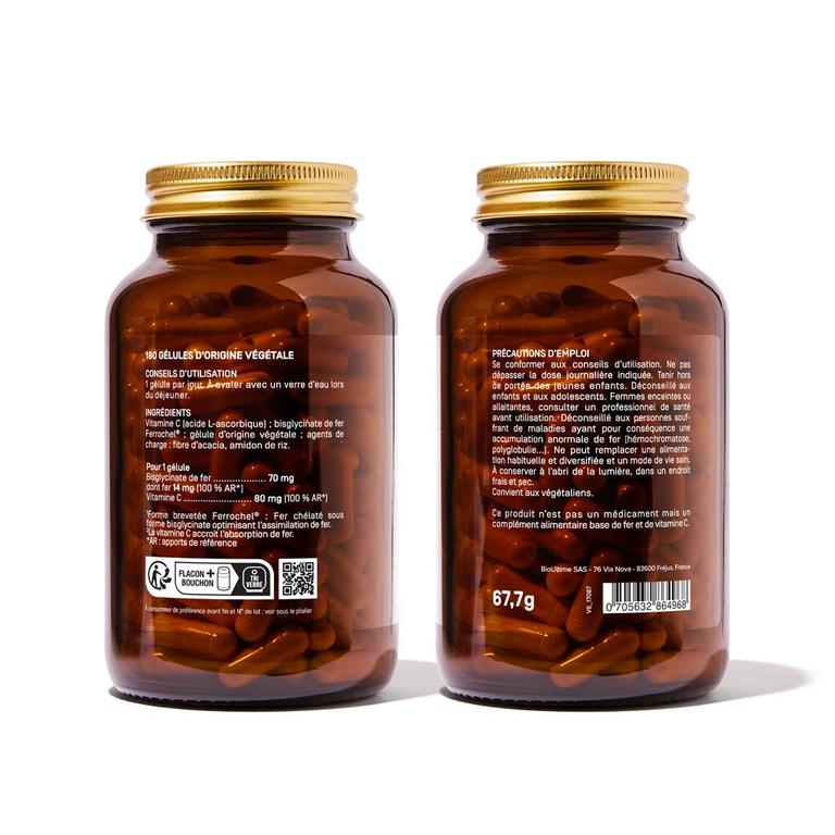 Fer Bisglycinate doux non constipant