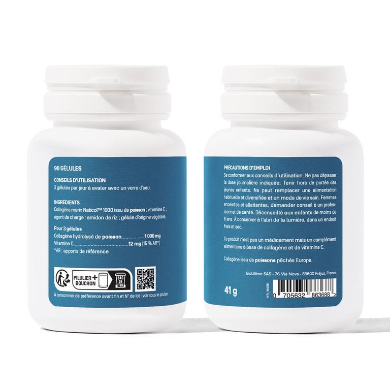 Collagène marin hydrolysé 1 000 mg