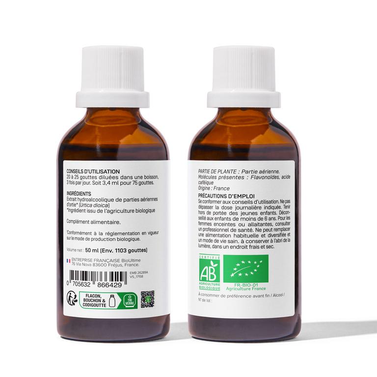 Ortie Bio Extrait de plante fraîche