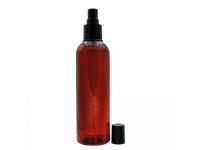 Flacon plastique ambré et pompe spray