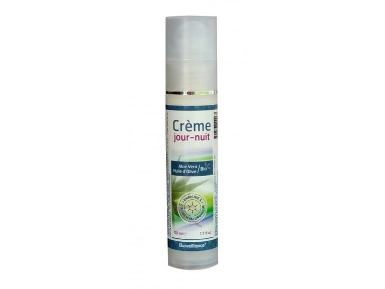 Crème jour/nuit aloé vera et acide hyaluronique
