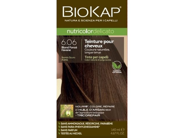 Coloration nutricolor delicato 6.06 blond foncé savane