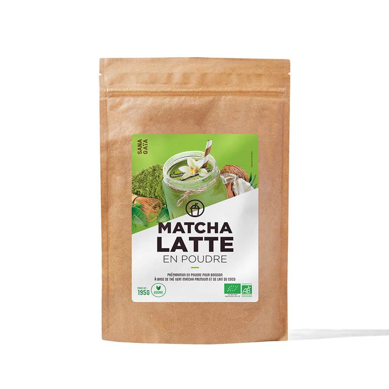 Matcha latte en poudre Bio