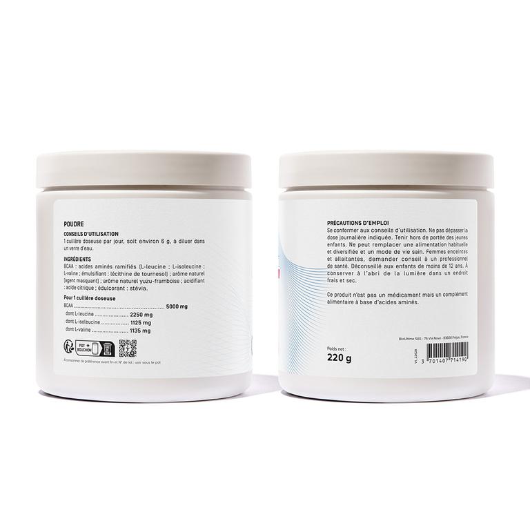 BCAA 2:1:1 poudre framboise yuzu