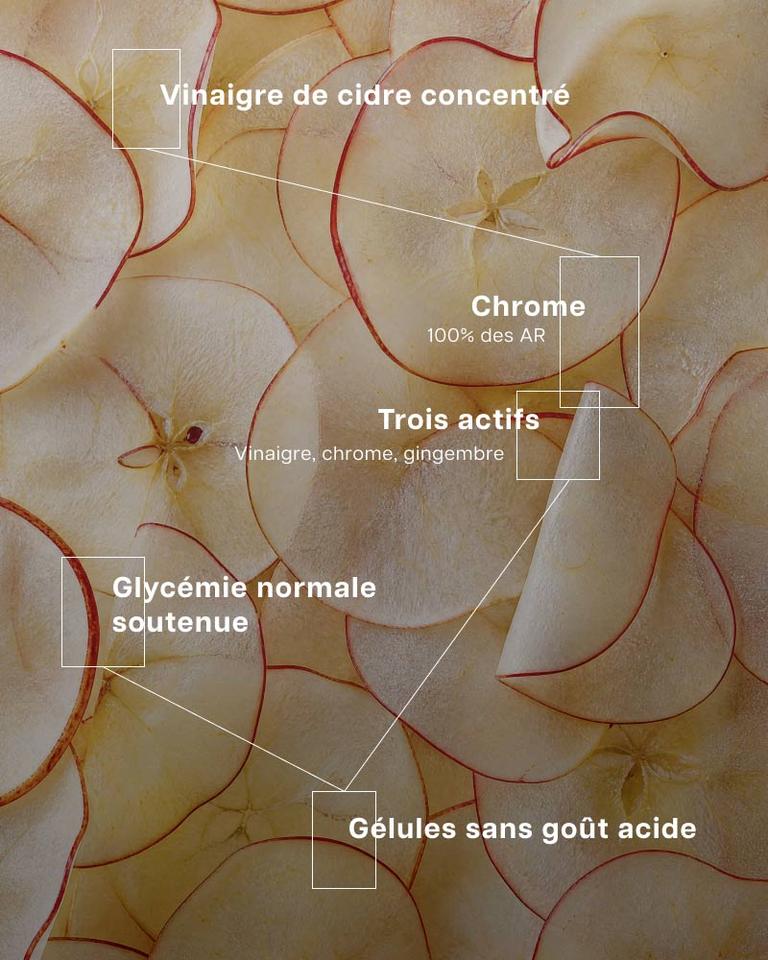 Vinaigre de cidre concentré 1500 mg