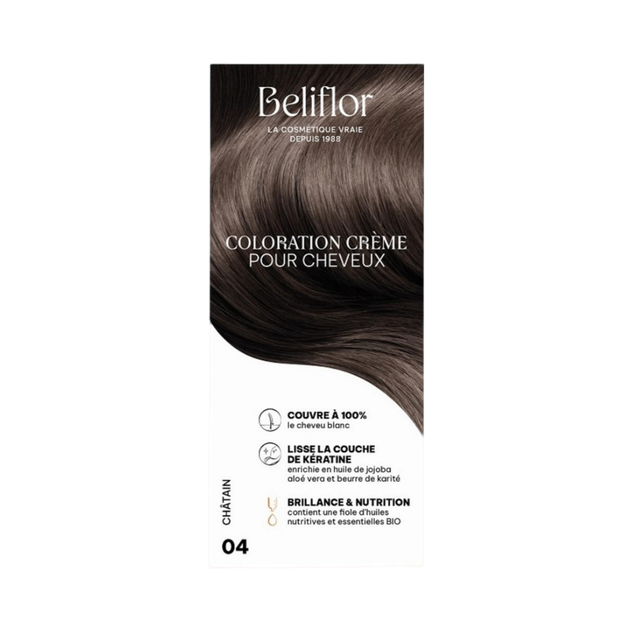 Coloration Crème 04 châtain