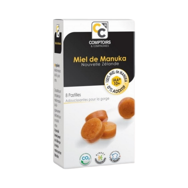Pastilles 100% miel de Manuka 10+