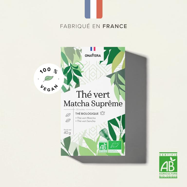Thé vert Matcha Suprême Bio