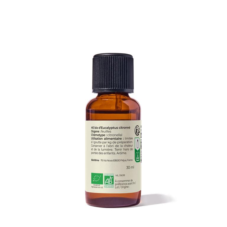 Huile essentielle Eucalyptus citronné Bio