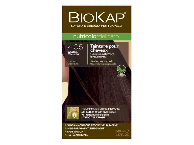 Coloration nutricolor delicato 4.05 châtain chocolat