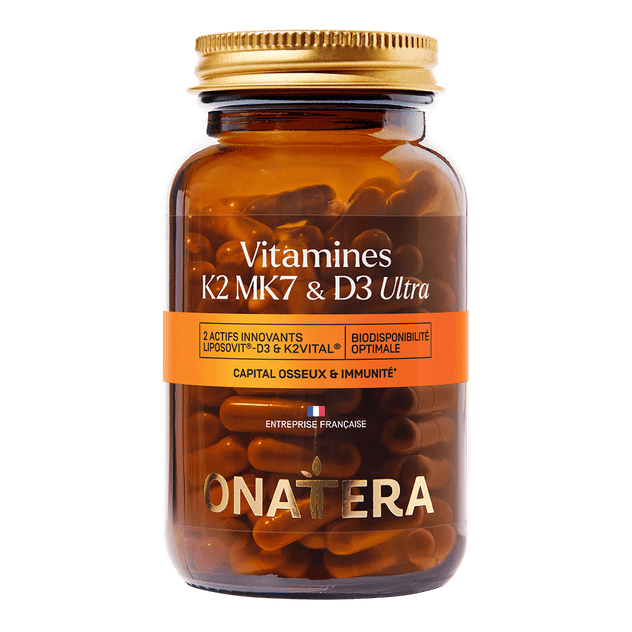 Vitamines K2 MK7 & D3 Ultra