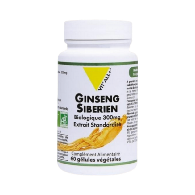 Ginseng Sibérien Bio 300 mg
