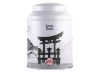 Boîte à thé en métal illustration Japon