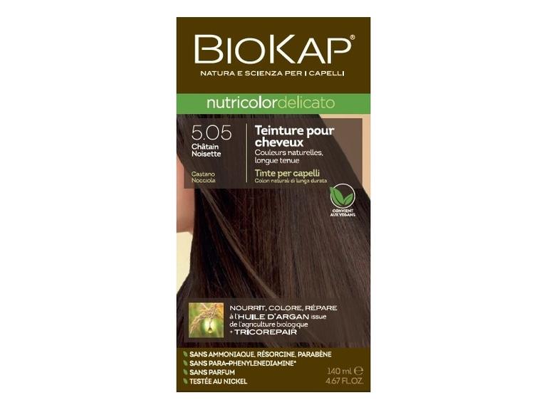 Coloration nutricolor delicato 5.05 châtain noisette
