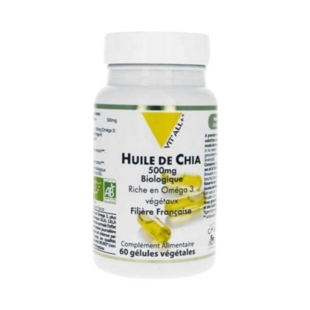 Huile de Chia Bio 500 mg