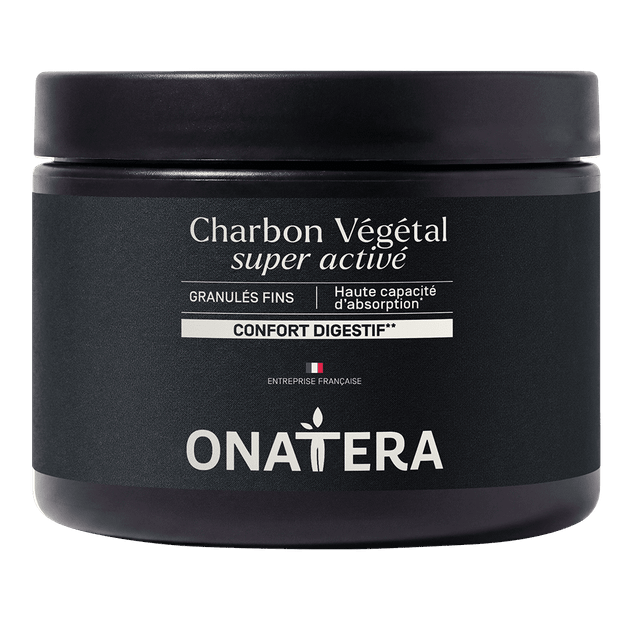 Charbon végétal super activé granulés