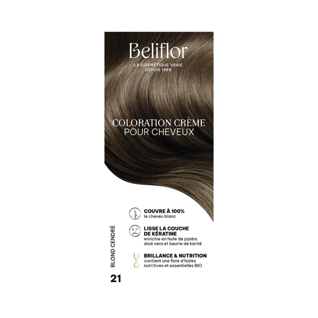 Coloration Crème 21 blond cendré