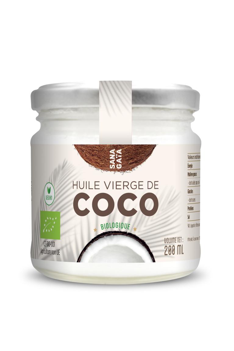 Huile vierge de coco Bio