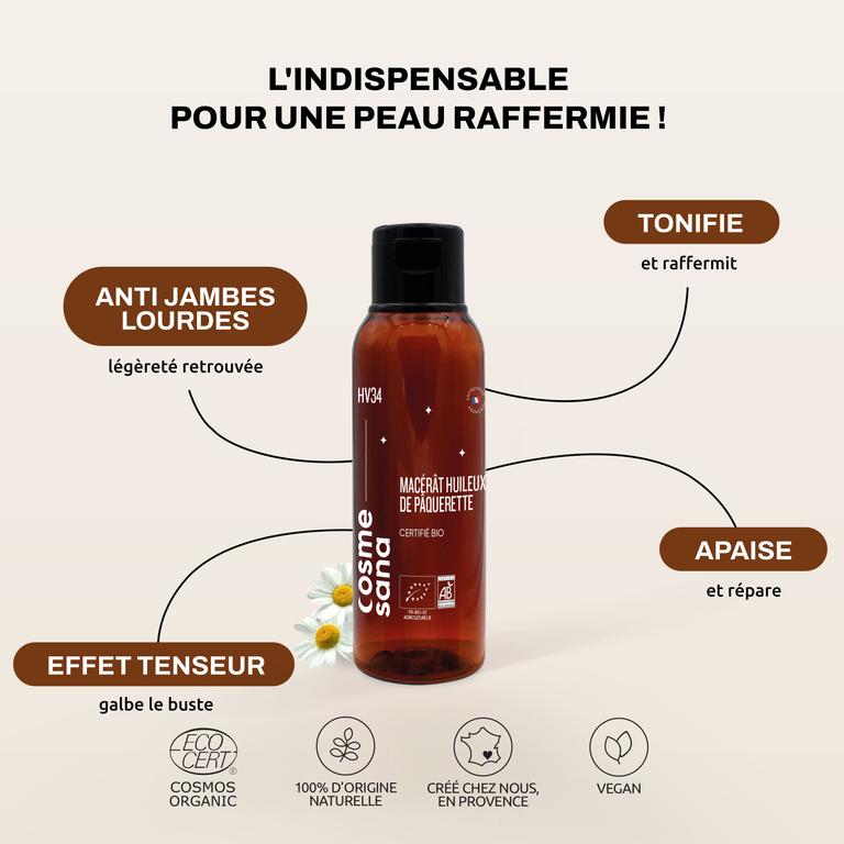 Macérât Huileux de Pâquerette Bio