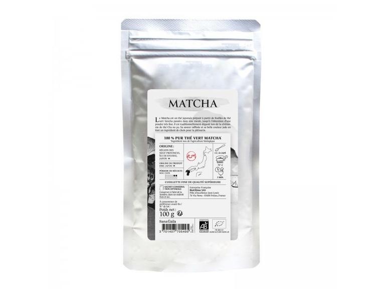 Thé vert Matcha Bio