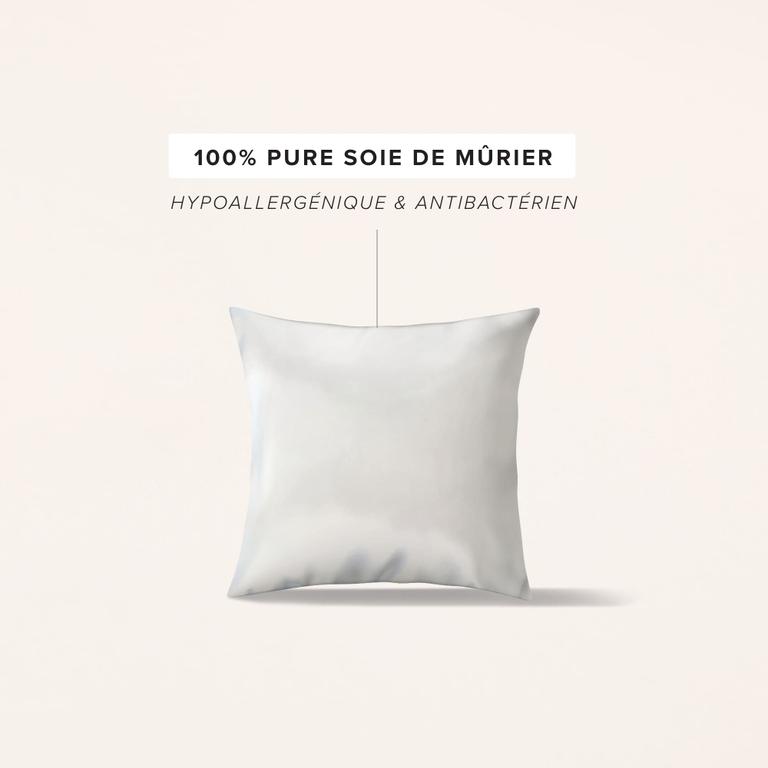 Taie d'Oreiller en Soie