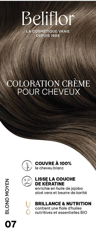 Coloration Crème 07 blond moyen