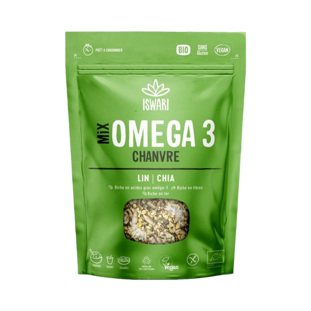 Mix Oméga 3 chanvre et graines Bio