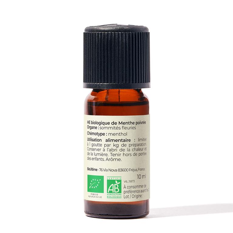 Huile essentielle Menthe poivrée Bio