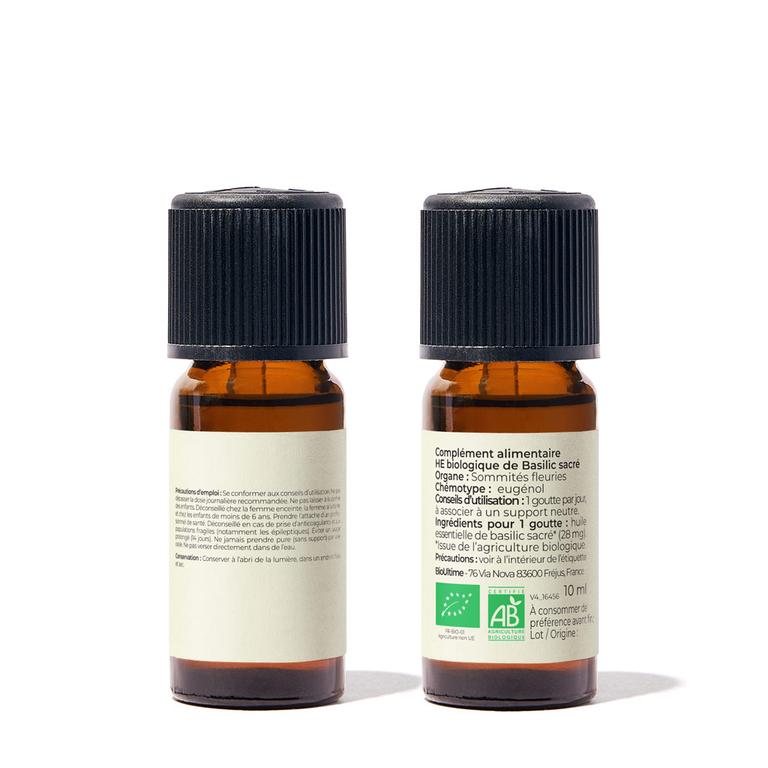 Huile essentielle Basilic sacré Bio