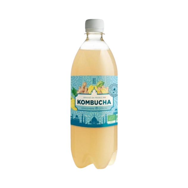 Kombucha saveur Gingembre Citron Bio