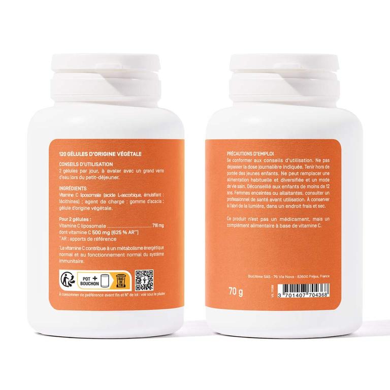 Vitamine C liposomale 500 mg